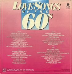 Love Songs Of The 60's Double LP Plak