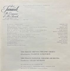 Leos Janacek, Prague National Theatre Chorus & Orchestra Vaclav Neumann The Excursions of Mr. Broucek 3 LP Box Set Plak