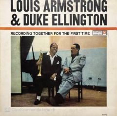 Louis Armstrong & Duke Ellington Together For The First Time LP Plak