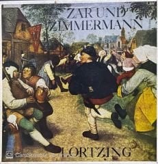 Lortzing Zarund Zimmermann 3 LP Box Set Plak