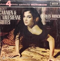 Bizet Carmen & L'arleienne LP Klasik Plak
