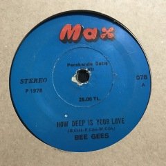 Bee Gees How Deep Is Your Love 45lik Plak