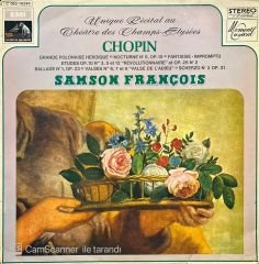 Samson Françoi Chopin LP Klasik Plak