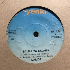 Dalida Salma Ya Salama 45lik Plak