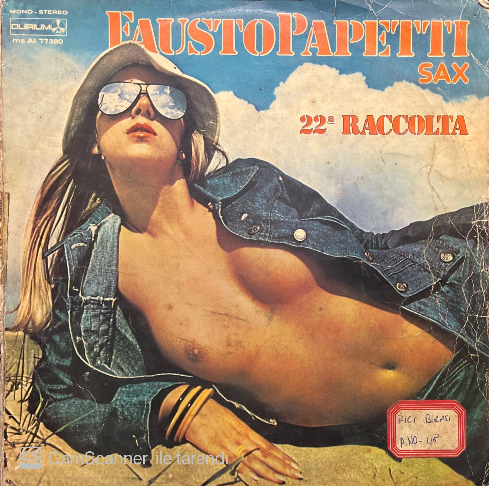 Fausto Papetti 22a Raccolta LP Plak