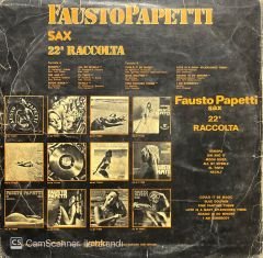 Fausto Papetti 22a Raccolta LP Plak