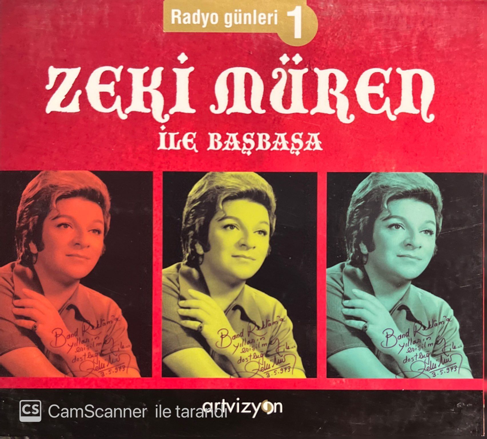 Zeki Müren İle Başbaşa Türküler Radyo Günleri 1 CD