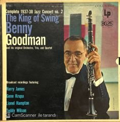 Benny Goodman And His Original Orchestra Trio And Quartet The King Of Swing Complete 1937-38 Jazz Concert No. 2 LP Box Set Plak