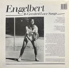 Engelbert Humperdinck 16 Greatest Love Songs LP Plak