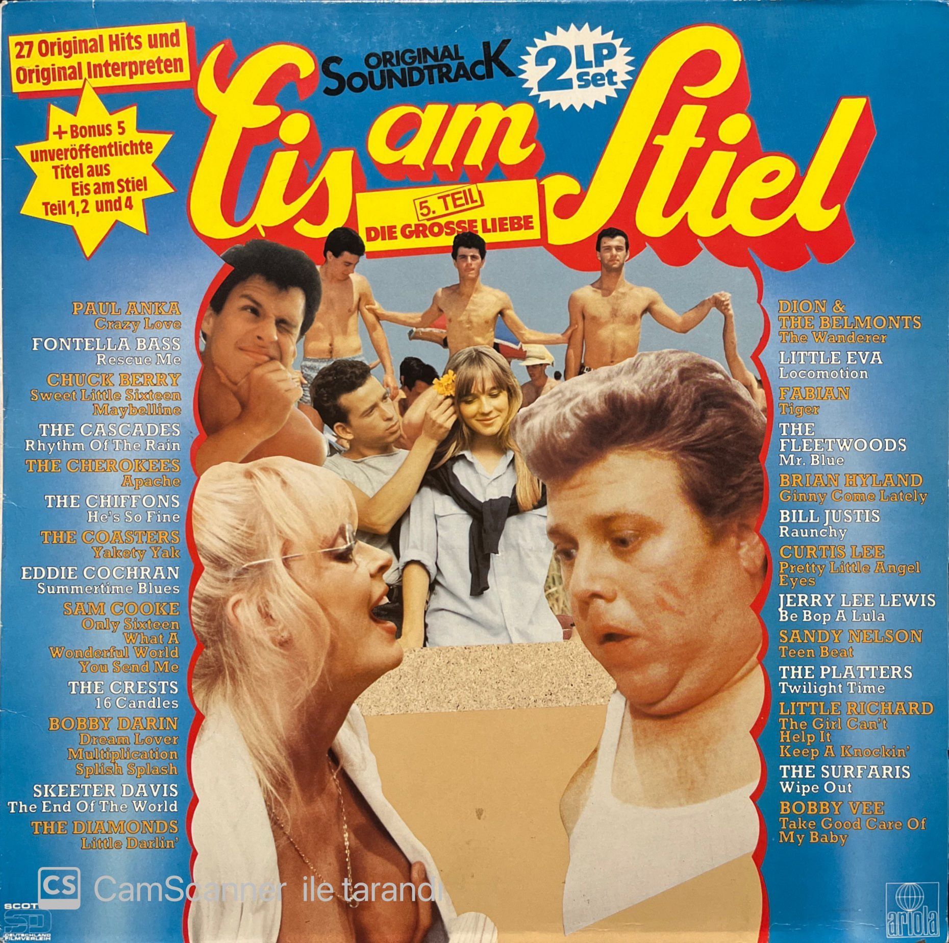 Eis Am Stiel Original Soundtrack Double LP Plak