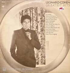 Leonard Cohen Greatest Hits LP Plak