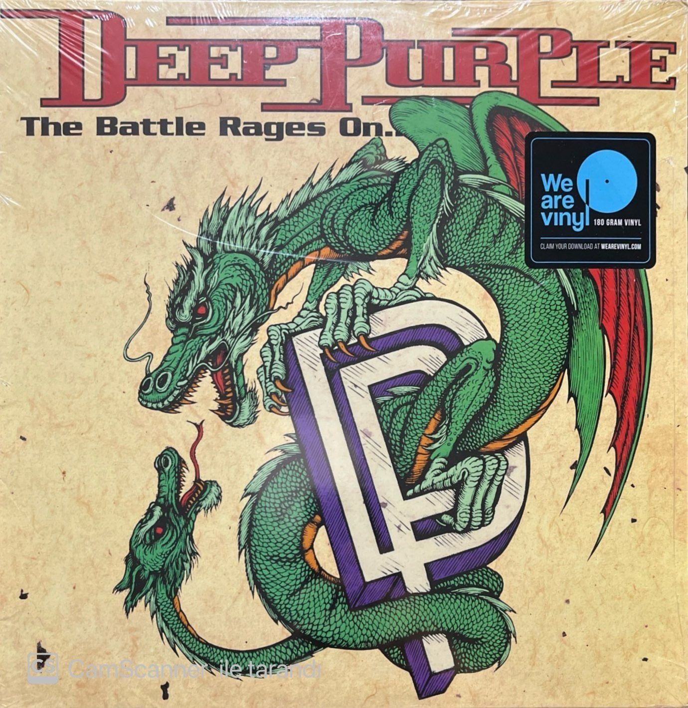 Deep Purple The Battle Rages On LP Plak