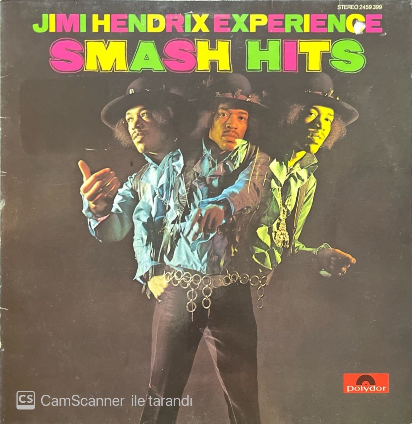 Jimi Hendrix Experience Smash Hits LP Plak