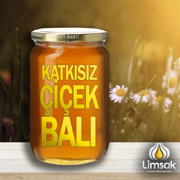 Çiçek Balı 1000gr Cam Kavanoz