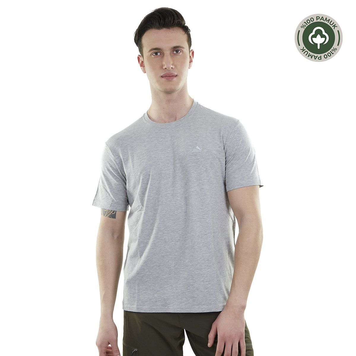 Alpinist Lucid Erkek T-Shirt Gri