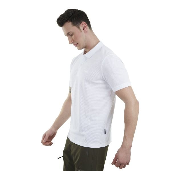 Alpinist Edge Erkek Polo T-Shirt Beyaz