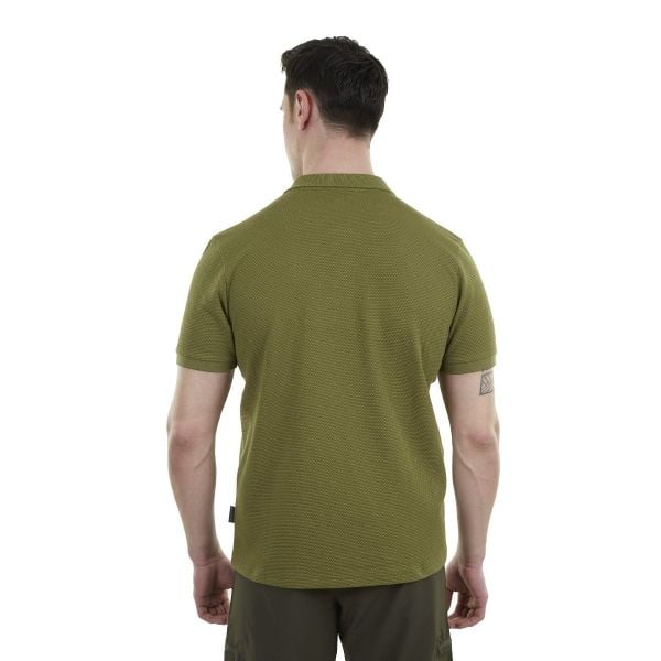 Alpinist Edge Erkek Polo T-Shirt Haki