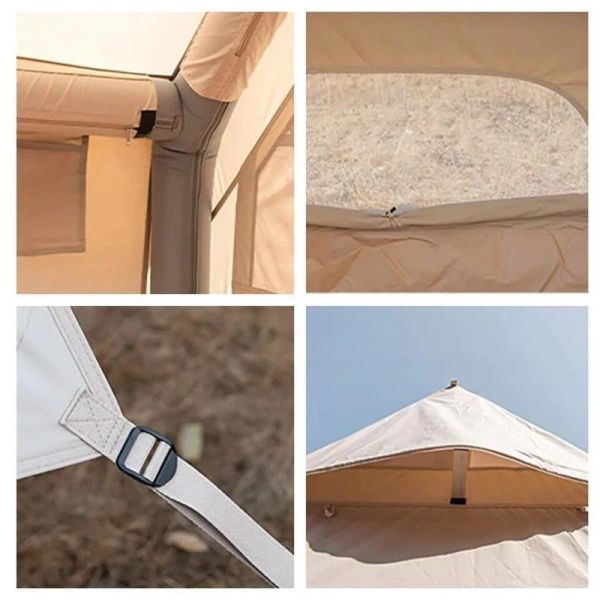 Naturehike Extend Air 12.0 Pamuklu Şişme Glamping Çadır