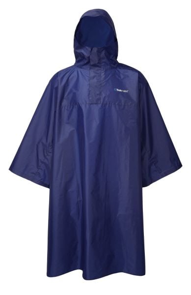 Trekmates Deluxe Poncho Blue Blue