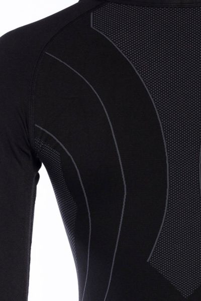 ALPINIST  Technical Activewear Termal Üst İçlik Siyah