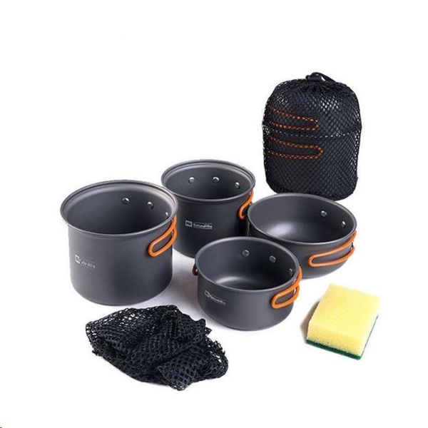 Naturehike 4IN1 Kamp Yemek Pişirme Seti