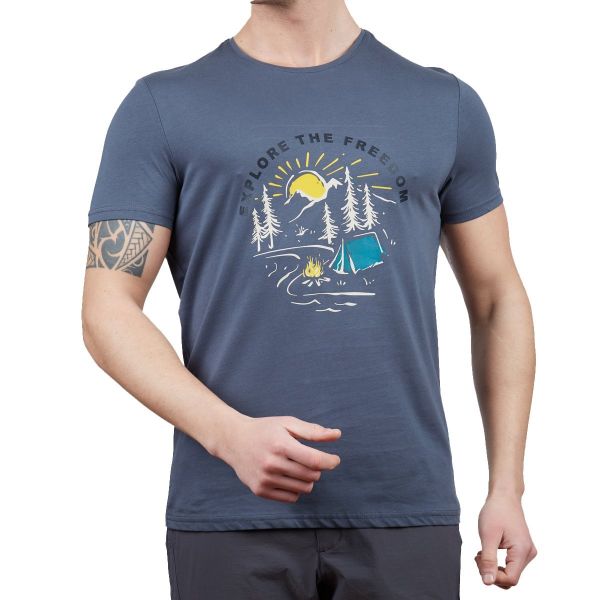 Alpinist Vide Erkek T-Shirt