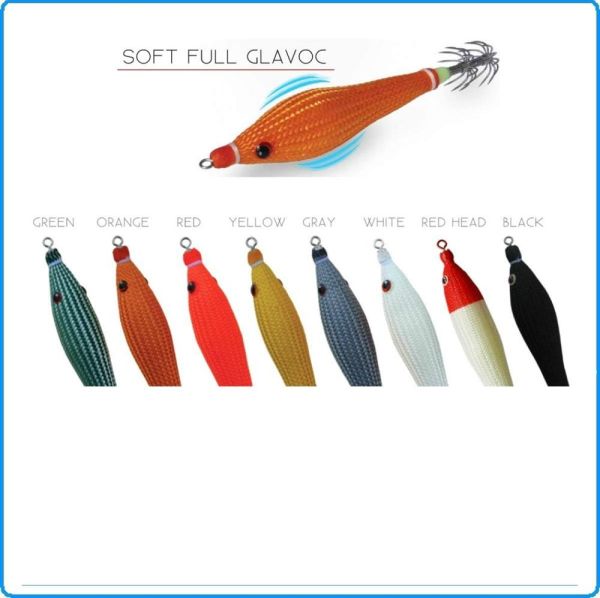 DTD Soft Full Glavoc 2.0 65 mm 5.2 gr Glowlu Kalamar Zokası