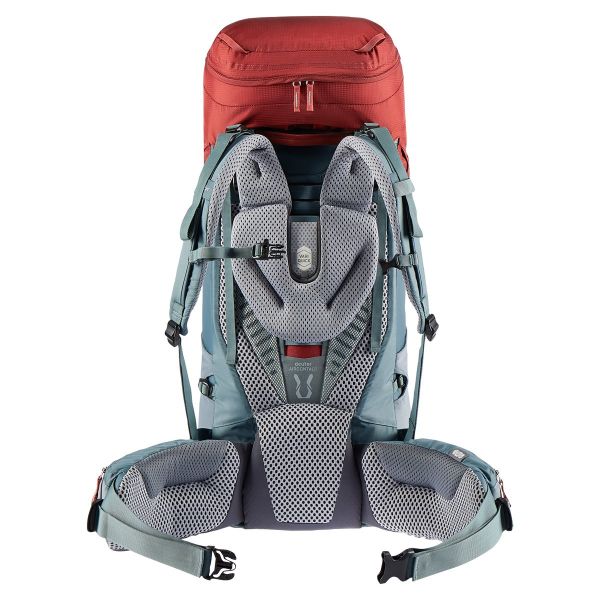 Deuter Aircontact 45 + 10 Sırt Çantası lava-teal