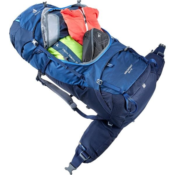 Deuter Aircontact 65 + 10 Sırt Çantası midnight-navy