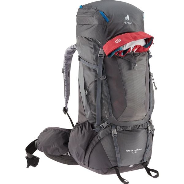 Deuter Aircontact Pro 70 + 15 Sırt Çantası graphite-black