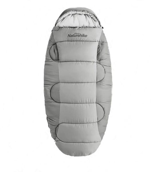 Naturehike PS400 Oval Ultralight Uyku Tulumu -12°C ( Cloudy Grey )