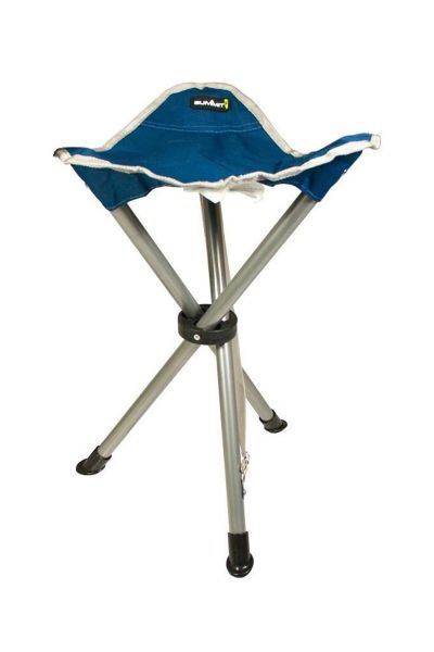 Summit Hafif & Çantalı Katlanır Tabure Tripod Stool Indigo Blue