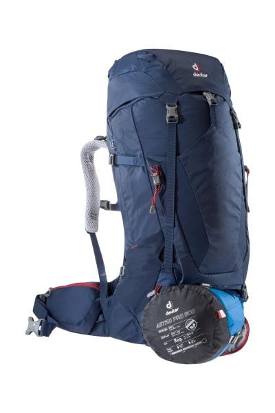 Deuter Futura Vario 45 + 10 SL Kadın Outdoor Çanta navy