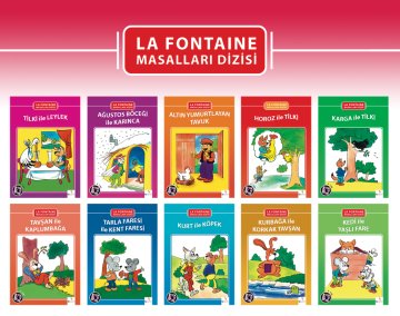 La Fontaine Masalları Dizisi (10 Kitap - El Yazılı)