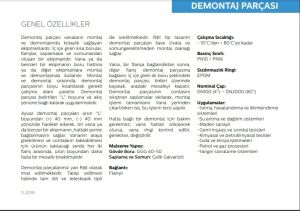 DN600 DEMONTAJ PARÇASI