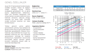 Şamandıralı Kondenstop / Termostatik Hava Tahliyeli SK-51 Flanşlı DN25