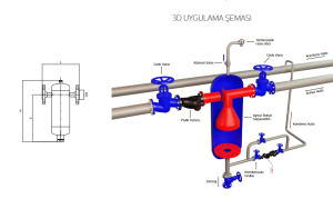 DN150 PN16 BUHAR SEPERATÖRÜ SPK-16