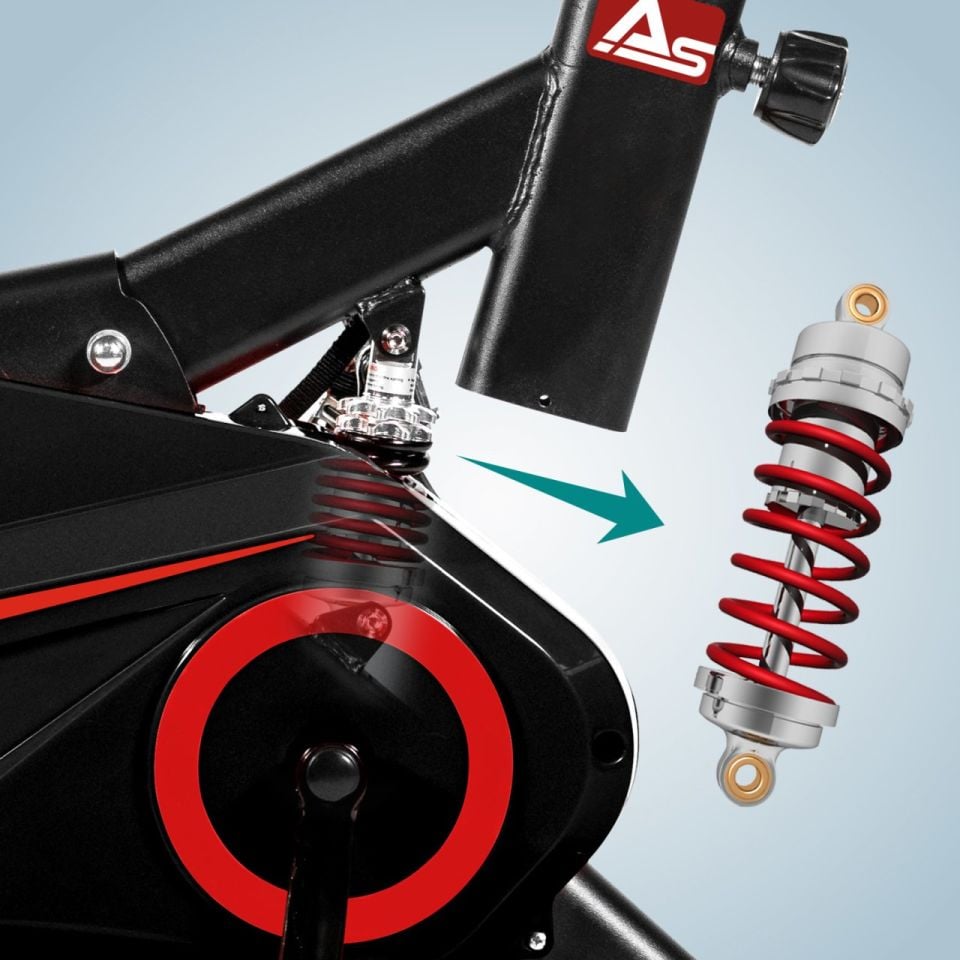 AsVIVA S11 Indoor Bisiklet & Kondisyon Bisikleti | Evde Profesyonel Kardiyo Antrenmanı