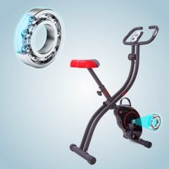 AsVIVA H14 Siyah X-Bike & Egzersiz Bisikleti | Kompakt ve Dayanıklı Fitness Cihazı