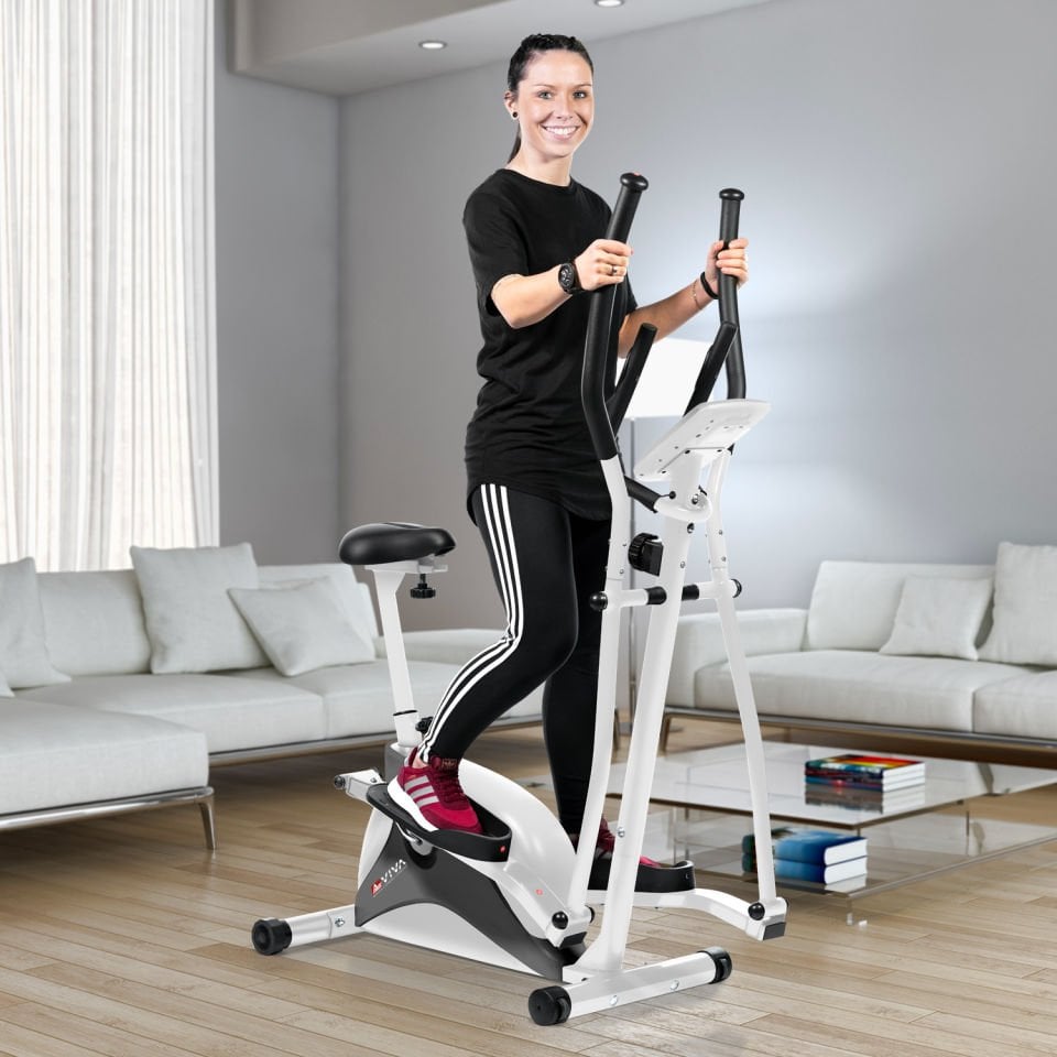 AsVIVA C16 Eliptik Fitness Bluetooth  Çapraz Bisiklet & Egzersiz Bisikleti | Çok Fonksiyonlu