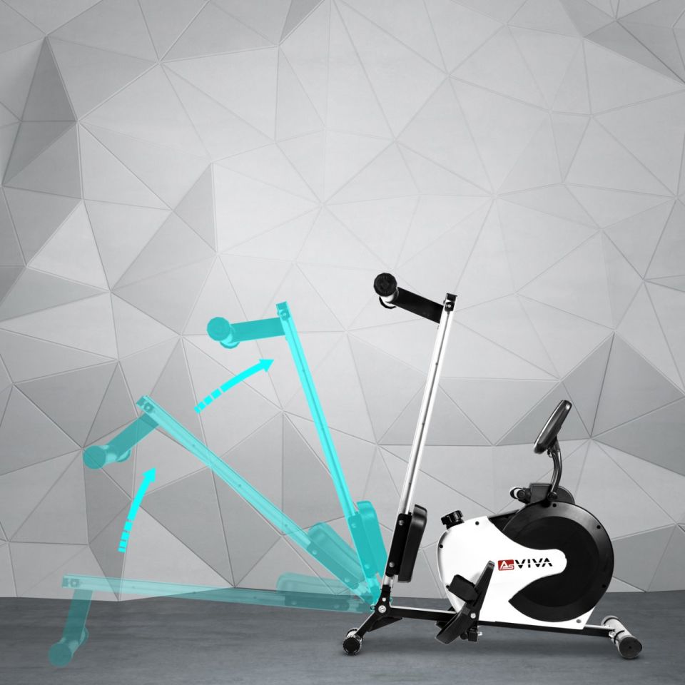 AsVIVA RA11  Kürek Aleti Manyetik & Kürek Kondisyon  Spor Aleti | Profesyonel ve Katlanabilir Kürek Ergometresi