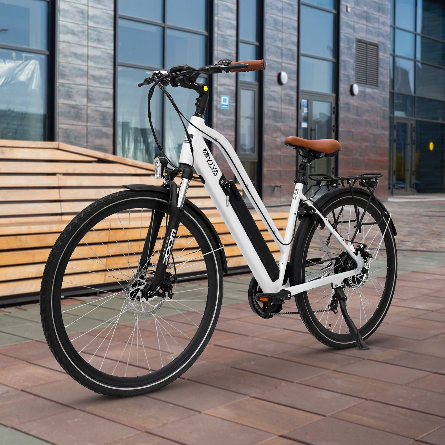 AsVIVA B15W 28'' Şehir Elektrikli Bisiklet – Konforlu ve Dayanıklı E-Bike
