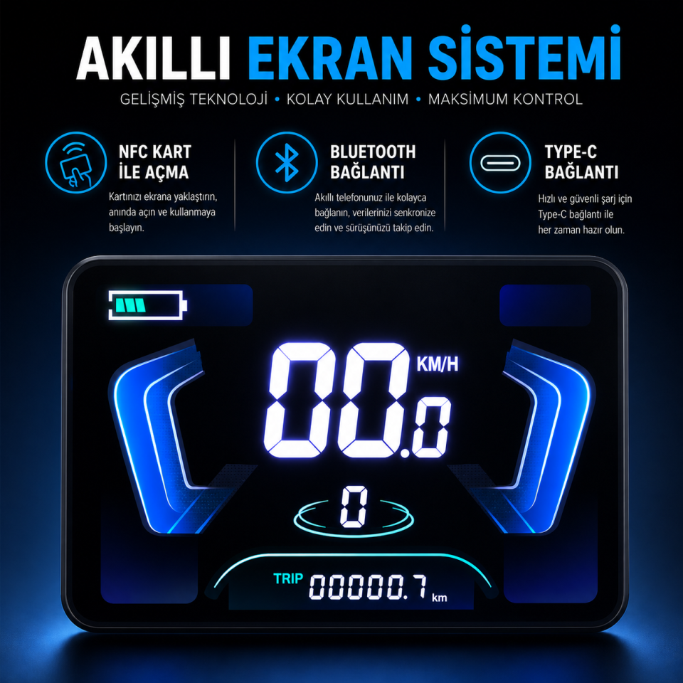 AsVIVA B12 28 Jant Elektrikli Şehir Bisikleti