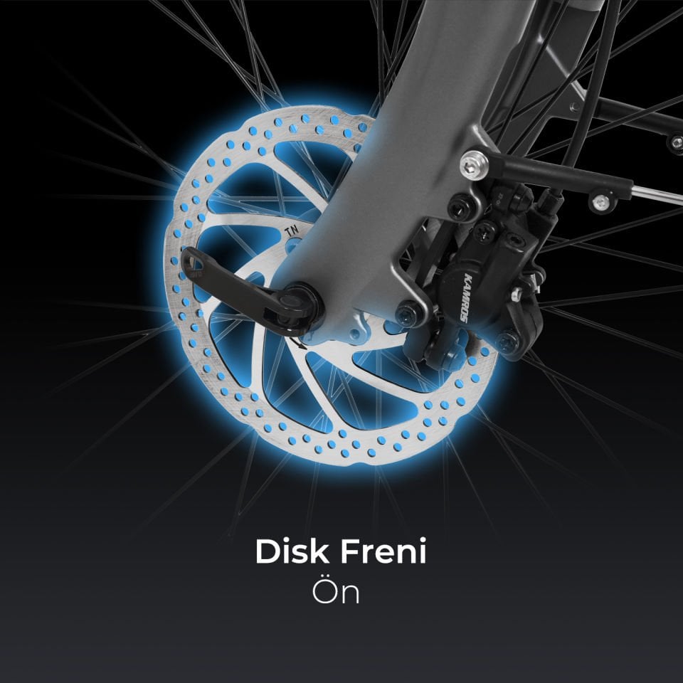 AsVIVA B14N 27,5'' Hollanda Orta Motorlu Elektrikli Bisiklet – NFC güvenlik sistemi ve Bluetooth bağlantı özelliği