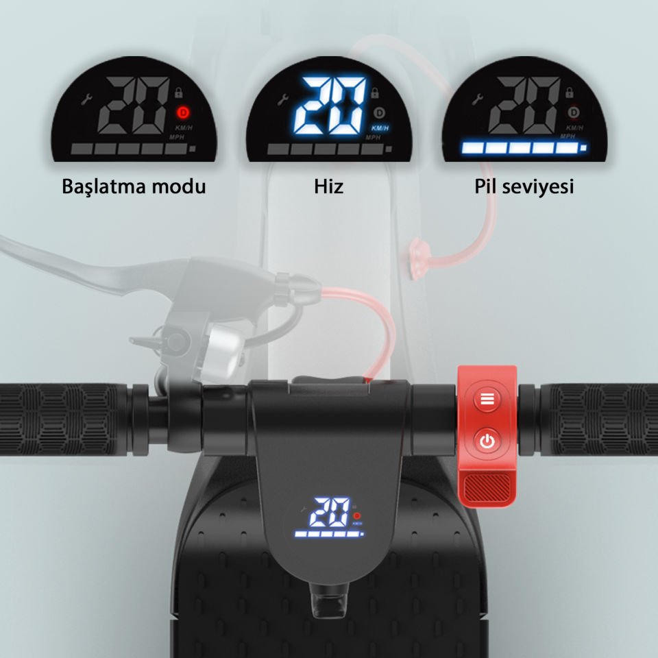 AsVIVA ES01 E-Scooter Elektrikli Scooter, Şehir İçi Ulaşım