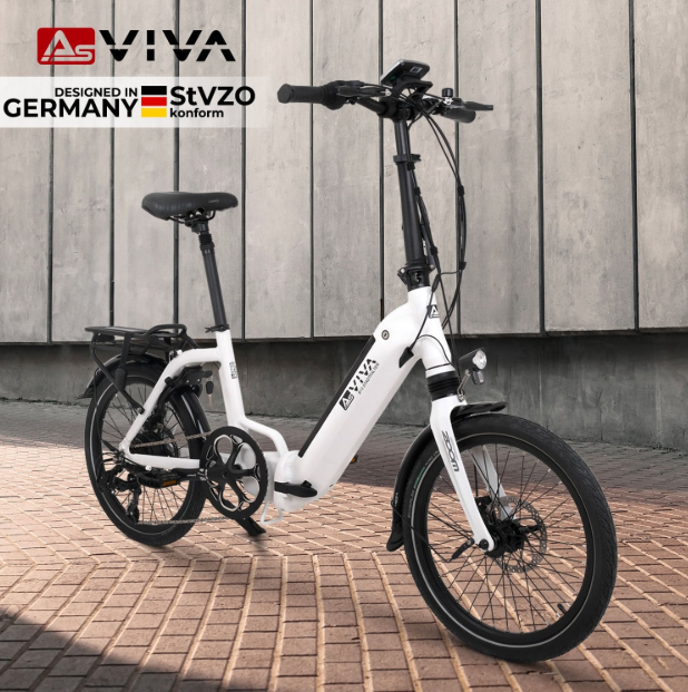 AsVIVA B13 20 Jant Katlanabilir Elektrikli Bisiklet