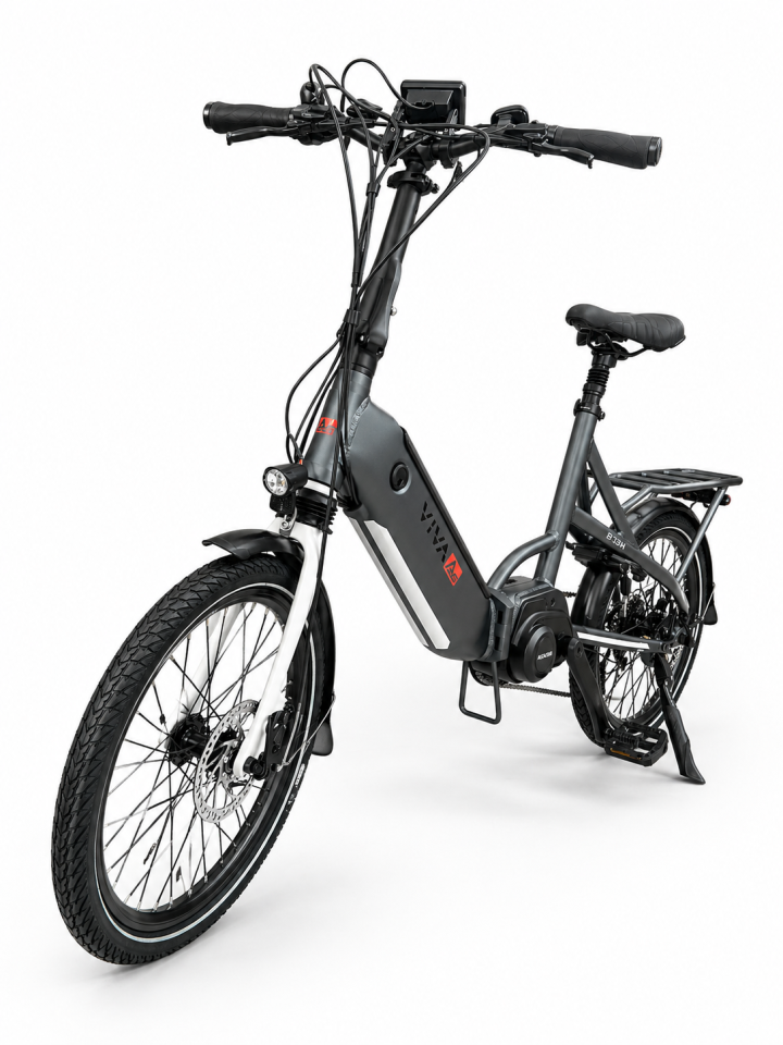 AsVIVA B13M 20 Jant Orta Motorlu Katlanabilir Elektrikli Bisiklet