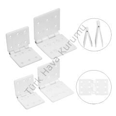 METAL PİMLİ MENTESE (16X29MM) 6 LI PAKET