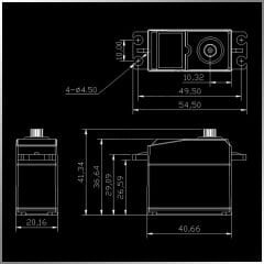 KINGMAX SERVO (KM3811DLV) 6.0V