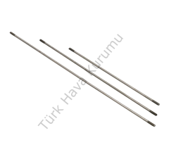 TEL İKİ UCU VİDALI 2.5MM 1000MM